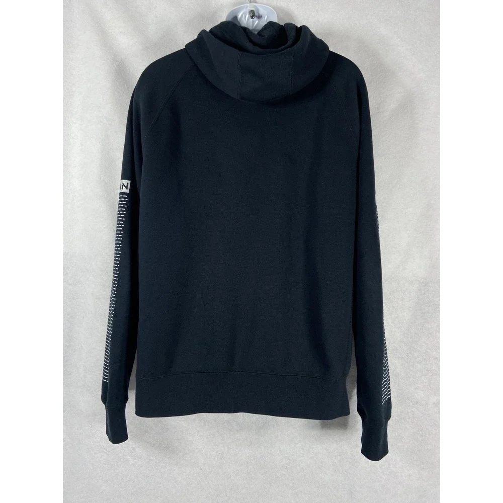 Air Jordan Hoodie Men's Large Black Full Zip Graphic 23 Long Sleeve Sweatshirt